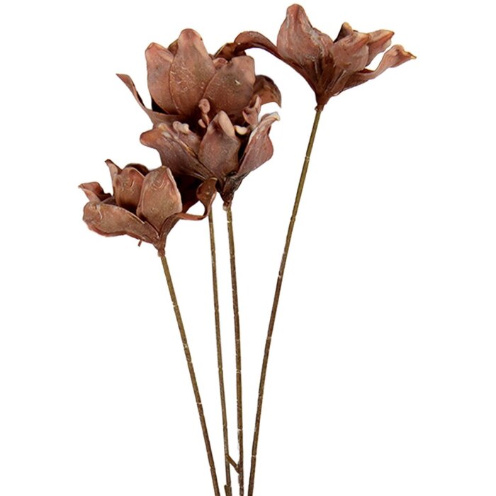 Clayre & Eef 6PL0403DCH Decoratieve Tak met Bloemen 8x5x60 cm