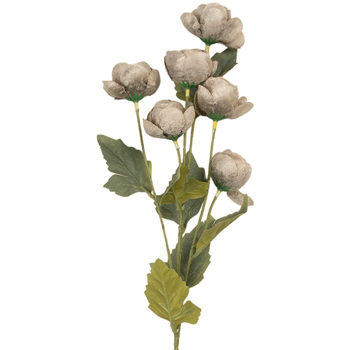 Clayre & Eef 6PL0409G Decoratieve Tak met Bloemen 10x10x63 cm