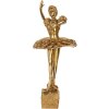 Clayre & Eef 6PR5418 Decoratie Ballerina 20x17x45 cm Goudkleurig