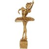 Clayre & Eef 6PR5418 Decoratie Ballerina 20x17x45 cm Goudkleurig