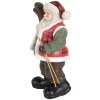 Clayre & Eef 6PR5524 Decoratie Kerstman 15x11x25 cm Groen en Bruin