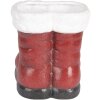 Clayre & Eef 6PR5525 Decoratie Kerstman Laars 22x22x23 cm