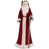 Clayre & Eef 6PR5539 Decoratie Kerstman 16x15x37 cm
