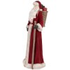 Clayre & Eef 6PR5539 Decoratie Kerstman 16x15x37 cm