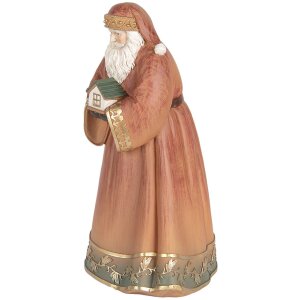 Clayre & Eef 6PR5543 Decoratie Kerstman 17x13x27 cm