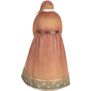 Clayre & Eef 6PR5543 Decoratie Kerstman 17x13x27 cm
