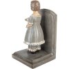 Clayre & Eef 6PR5552 Boekensteunen Set 23x11x20 cm Grijs