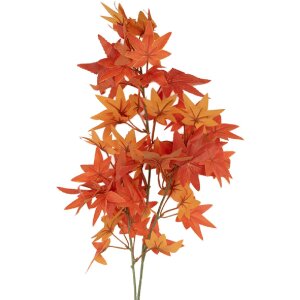 Clayre & Eef 5PL0197O Kunstmatige Bloem 12x10x90 cm Oranje/Groen