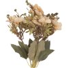 Clayre & Eef 6PL0402W Decoratieve Tak met Bloemen 10x10x32 cm Beige Groen