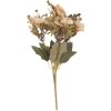 Clayre & Eef 6PL0402W Decoratieve Tak met Bloemen 10x10x32 cm Beige Groen