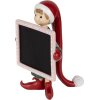 Clayre & Eef 6PR5606 Decoratie Elf met Schoolbord 18x15x23 cm Rood Zwart
