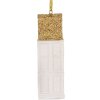 Clayre & Eef 6PR5611 Decoratiehanger Huis 4x4x11 cm Wit