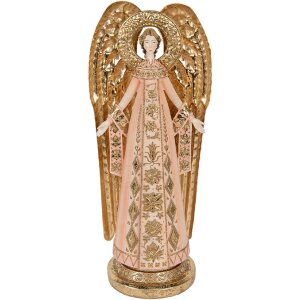 Clayre & Eef 6PR5627 Decoratie Engel 20x15x46 cm...