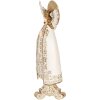 Clayre & Eef 6PR5628 Decoratie Engel 16x12x41 cm Beige-Goud