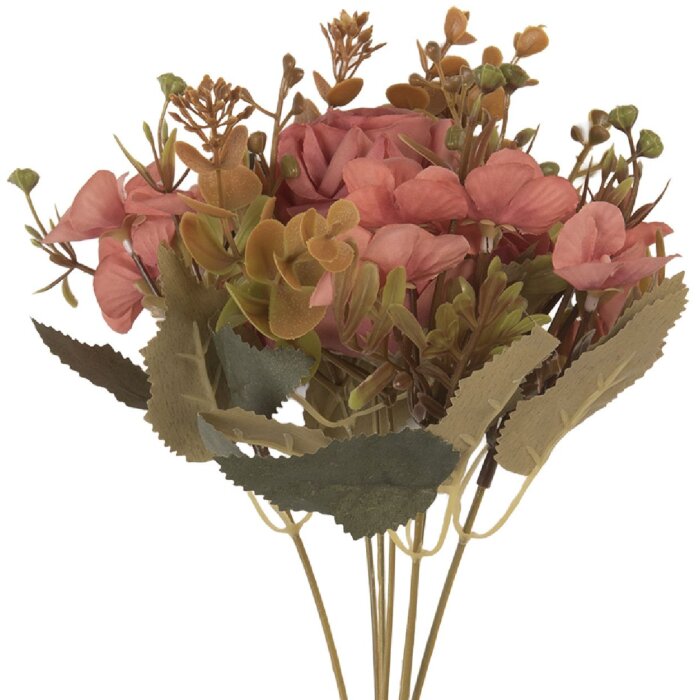 Clayre & Eef 6PL0401P Decoratieve Tak met Bloemen 12x10x29 cm