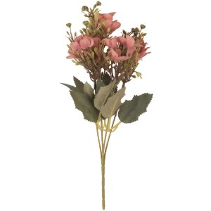 Clayre & Eef 6PL0402P Decoratieve Tak met Bloemen 10x10x32 cm