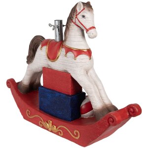 Clayre & Eef 5MG0095 Kerstboomstandaard 73x21x61 cm Wit