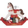 Clayre & Eef 5MG0095 Kerstboomstandaard 73x21x61 cm Wit