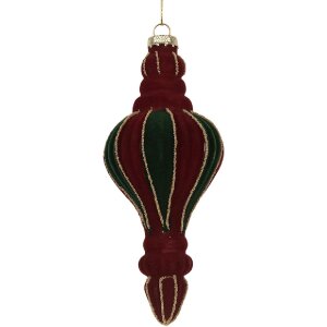 Clayre & Eef 6GL5236 Kerstbal Ø 6x15 cm