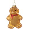 Clayre & Eef 6GL5241 Kerstornament 6x2x10 cm