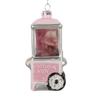 Clayre & Eef 6GL5243 Kersthangdecoratie 6x5x11 cm
