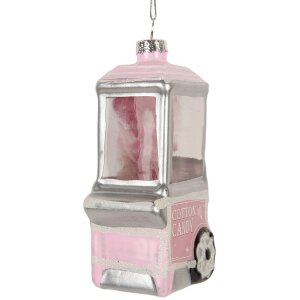Clayre & Eef 6GL5243 Kersthangdecoratie 6x5x11 cm