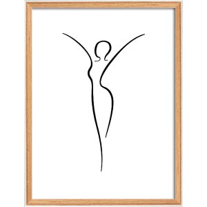 Walther Houten Fotolijst Silhouette 40x50 cm beuken met...