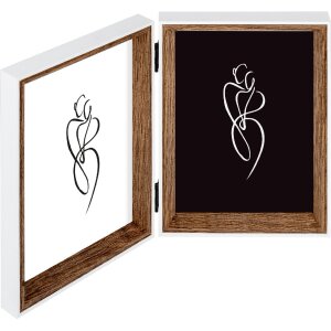 Walther Dubbel Fotolijst Silhouette Houten 10x15 cm...