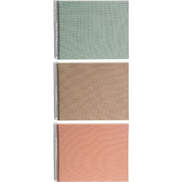 Goldbuch Fotospiraalalbum Summertime 35x30 cm Abrikoos Esdoorn Saliegroen