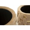 Mauro Ferretti Zitkruk-set Shanty 2-delig Ø 37x42 Ø 28x35 cm goud