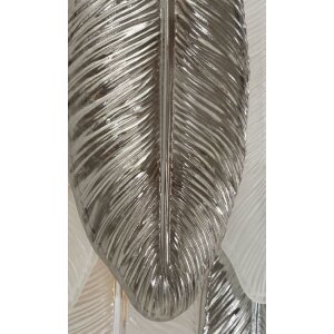 Mauro Ferretti Wandlamp Leafy Glas IJzer zilver wit 24x15x29 cm 3xE14
