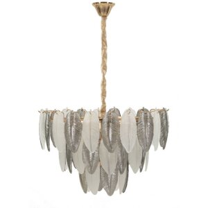 Mauro Ferretti Plafondlamp Leafy Multicolor Glas Ø...