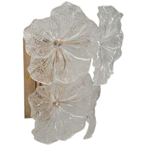 Mauro Ferretti Wandlamp Ibiscus Multicolor Glas 33x17x28...