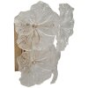 Mauro Ferretti Wandlamp Ibiscus Multicolor Glas 33x17x28 cm 3xE14