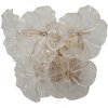 Mauro Ferretti Wandlamp Ibiscus Multicolor Glas 33x17x28 cm 3xE14