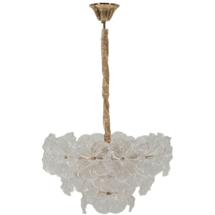 Mauro Ferretti Plafondlamp Ibiscus Multicolor Glas Ø 47x30-73 cm 5xE14