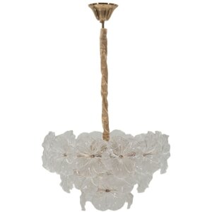 Mauro Ferretti Plafondlamp Ibiscus Multicolor Glas...