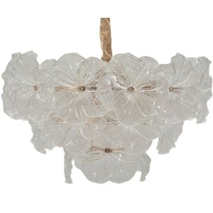 Mauro Ferretti Plafondlamp Ibiscus Multicolor Glas...