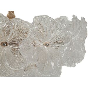 Mauro Ferretti Plafondlamp Ibiscus Multicolor Glas Ø 47x30-73 cm 5xE14