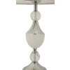 Mauro Ferretti Tafellamp Kody IJzer Stof zilver wit Ø 30x54 cm E27