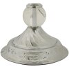 Mauro Ferretti Tafellamp Kody IJzer Stof zilver wit Ø 30x54 cm E27