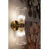 Mauro Ferretti Wandlamp Prague goud transparant 11x16x40 cm 2xE14