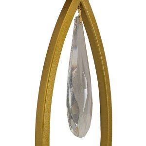 Mauro Ferretti Wandlamp Vienna goud wit 26x15x50 cm E14