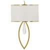 Mauro Ferretti Wandlamp Vienna goud wit 26x15x50 cm E14