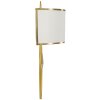 Mauro Ferretti Wandlamp Vienna goud wit 26x15x50 cm E14