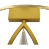 Mauro Ferretti Wandlamp Vienna goud wit 26x15x50 cm E14