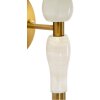 Mauro Ferretti Wandlamp Budapest 16x20x46 cm E14 goud wit