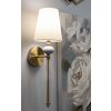 Mauro Ferretti Wandlamp Warsaw 17x22x57 cm E14 goud wit