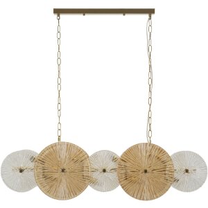 Mauro Ferretti Plafondlamp Osaka 100x23x28-94 cm 8xE14...