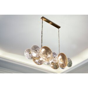 Mauro Ferretti Plafondlamp Osaka 100x23x28-94 cm 8xE14 zonder lichtbronnen